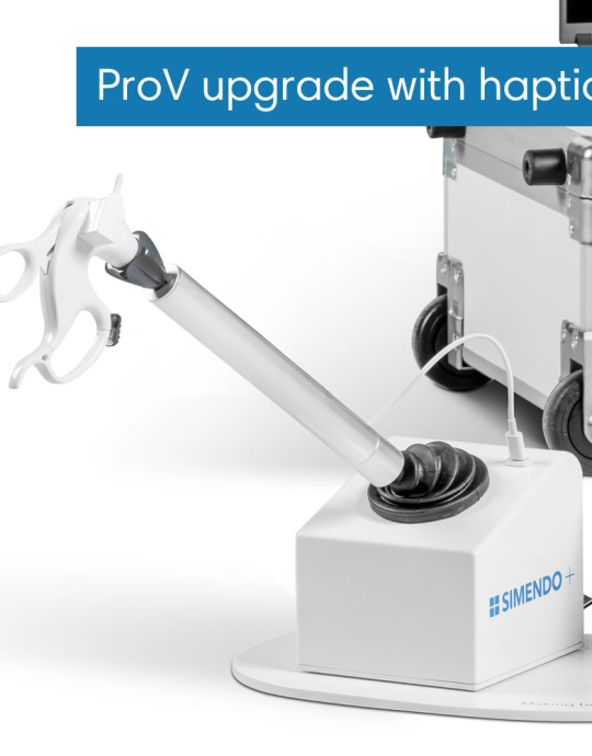 Simendo ProV now with haptic option π